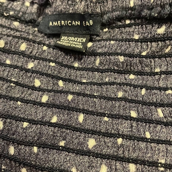 AEO Navy Polka Dot Corset Top 💙🦅 - Picture 9 of 14